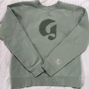 Glossier Sage Green Sweatshirt – XS – Excellent Condition